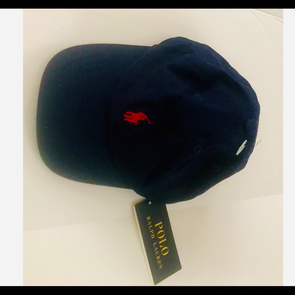 New Girl’s Ralph Lauren Polo Baseball Cap Navy Blue 2T- 4T - Picture 12 of 16